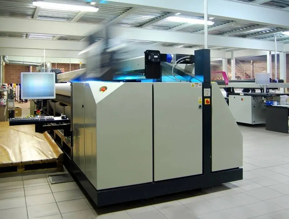 máquina de impresión digital